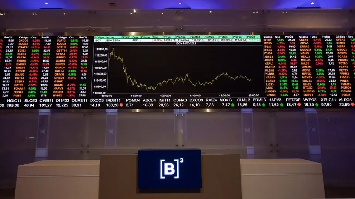 Ibovespa cai 2,22% com tarifas dos EUA ao Brasil e escalada das tensões no Oriente Médio