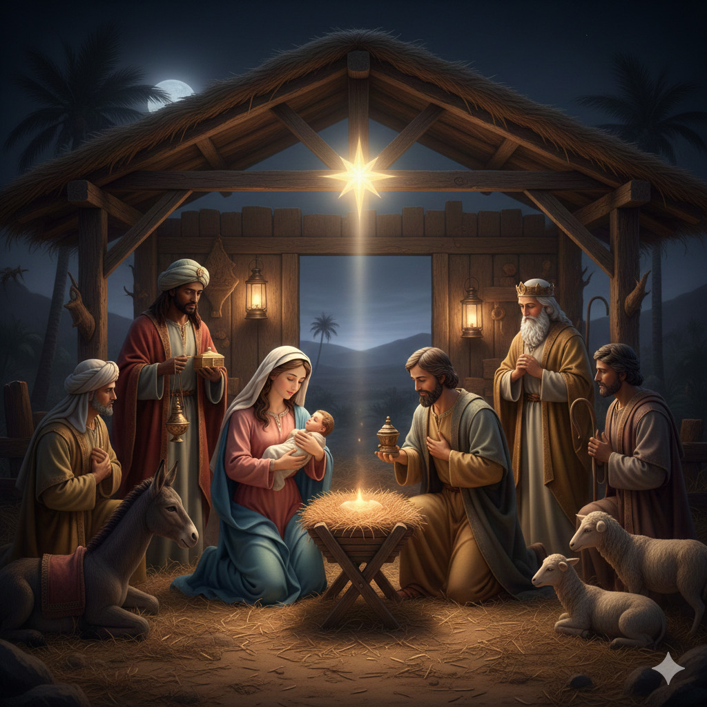 PRESÉPIOS DE CARNE E OSSO